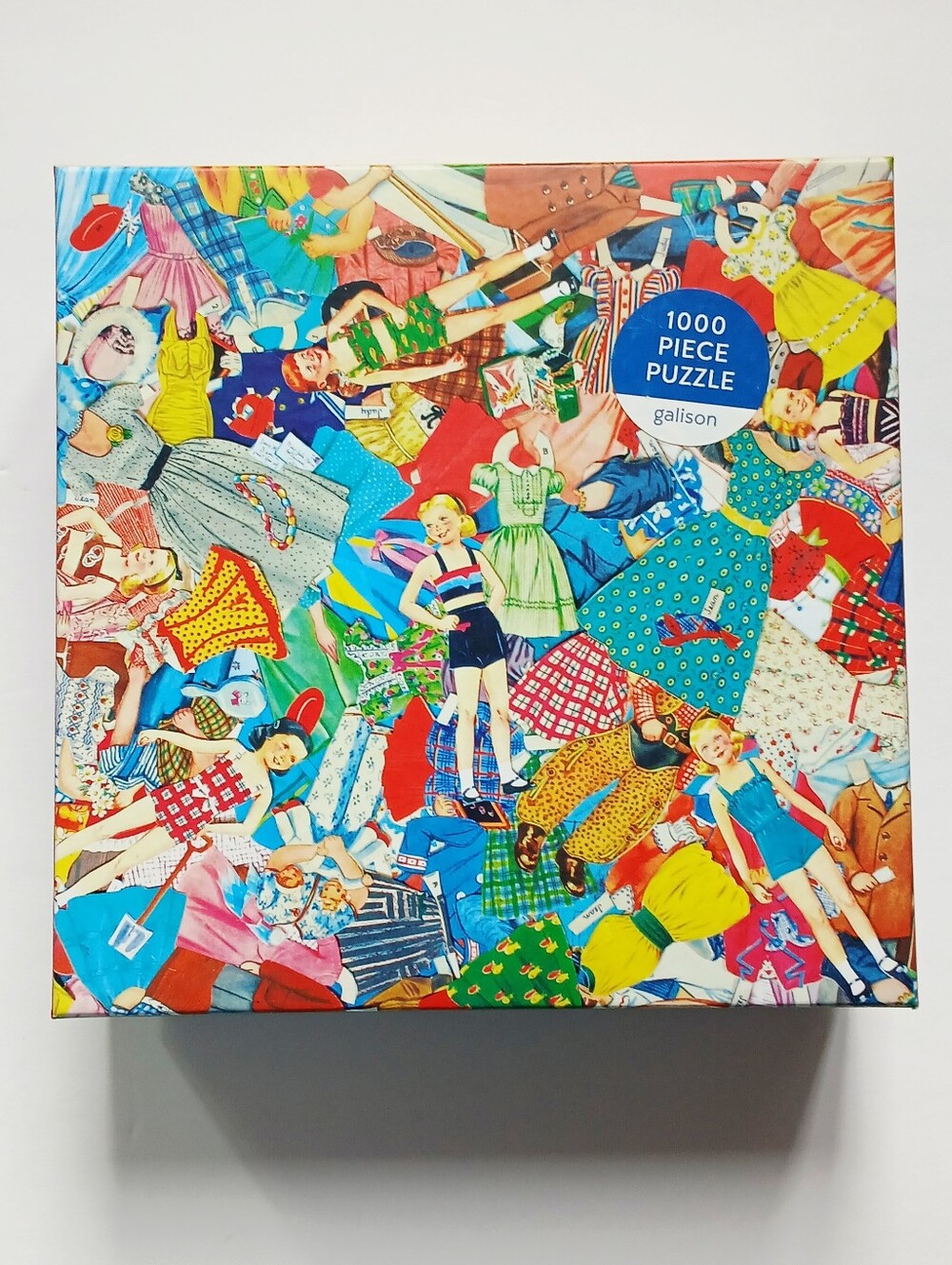 Vintage Paper Dolls 1000-piece puzzle by Galison